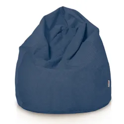 Sitzsack XL Klassik -Struktur-Velours Dot – Ansicht 28