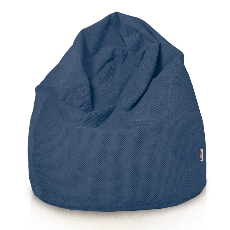 Sitzsack XL Klassik -Struktur-Velours Dot – Ansicht 28