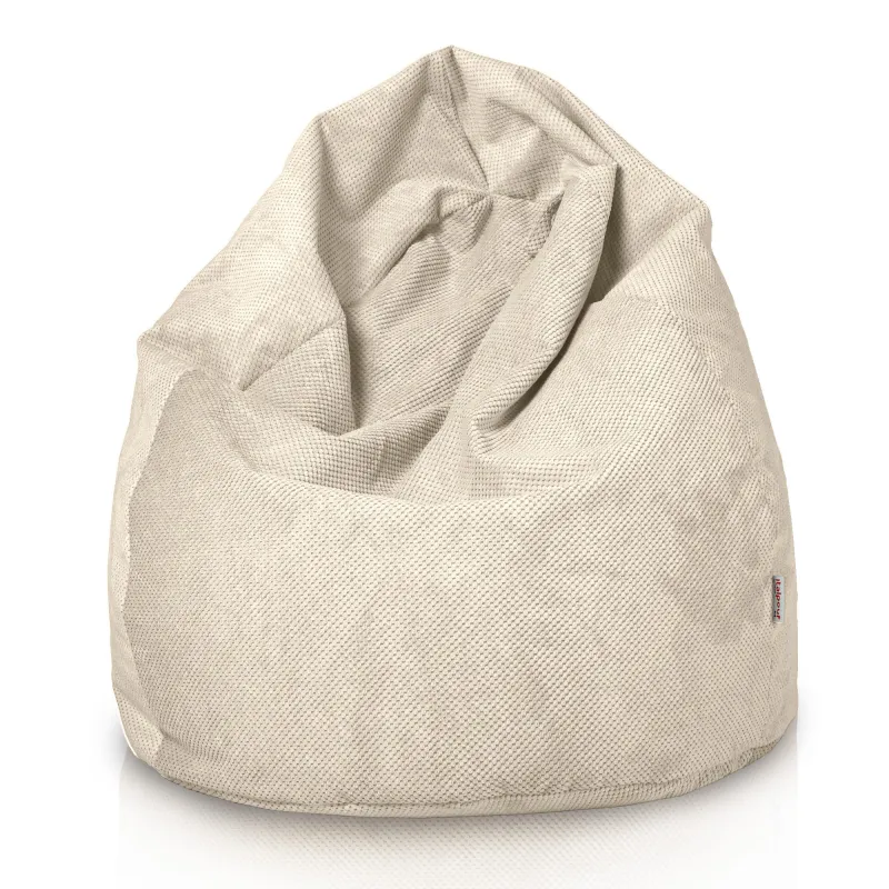 Sitzsack XL Klassik -Struktur-Velours Dot – Ansicht 31