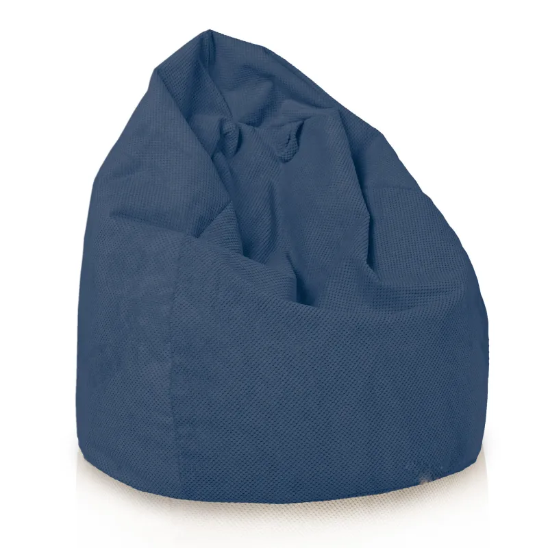 Sitzsack XL Klassik -Struktur-Velours Dot – Ansicht 26