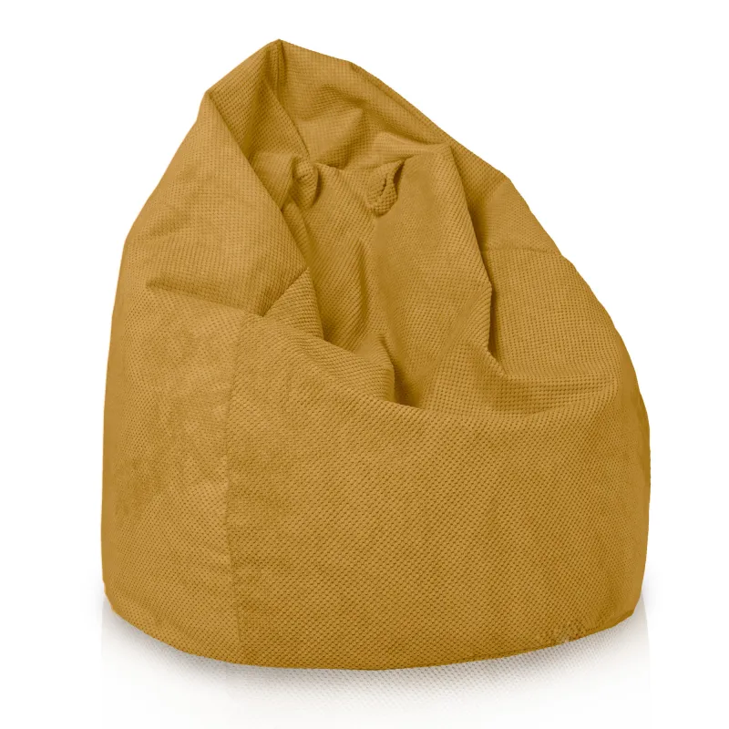 Sitzsack XL Klassik -Struktur-Velours Dot – Ansicht 32
