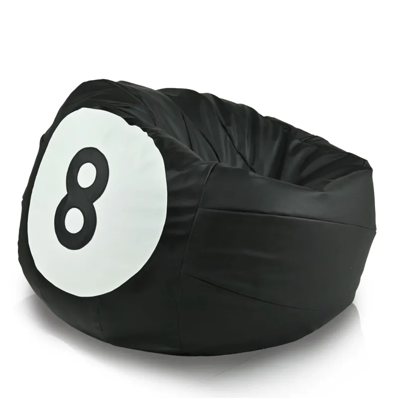 Sitzsack Bilardkugel 8 Kunstleder – Ansicht 8