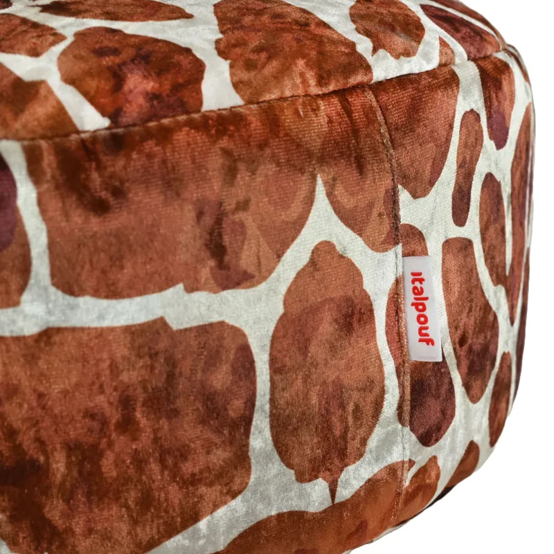 Runder Fußhocker - Premium Print-Stoff – Ansicht 88
