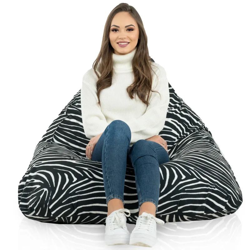 Boden-Sitzsack XL Bermuda - Premium Print-Stoff – Ansicht 56