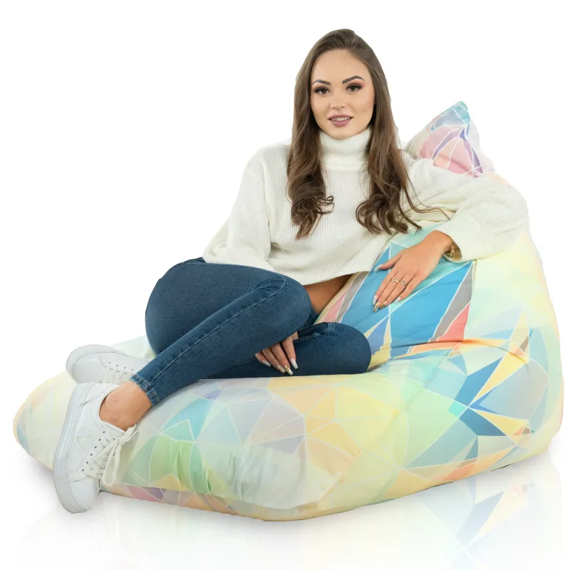 Boden-Sitzsack XL Bermuda - Premium Print-Stoff – Ansicht 58