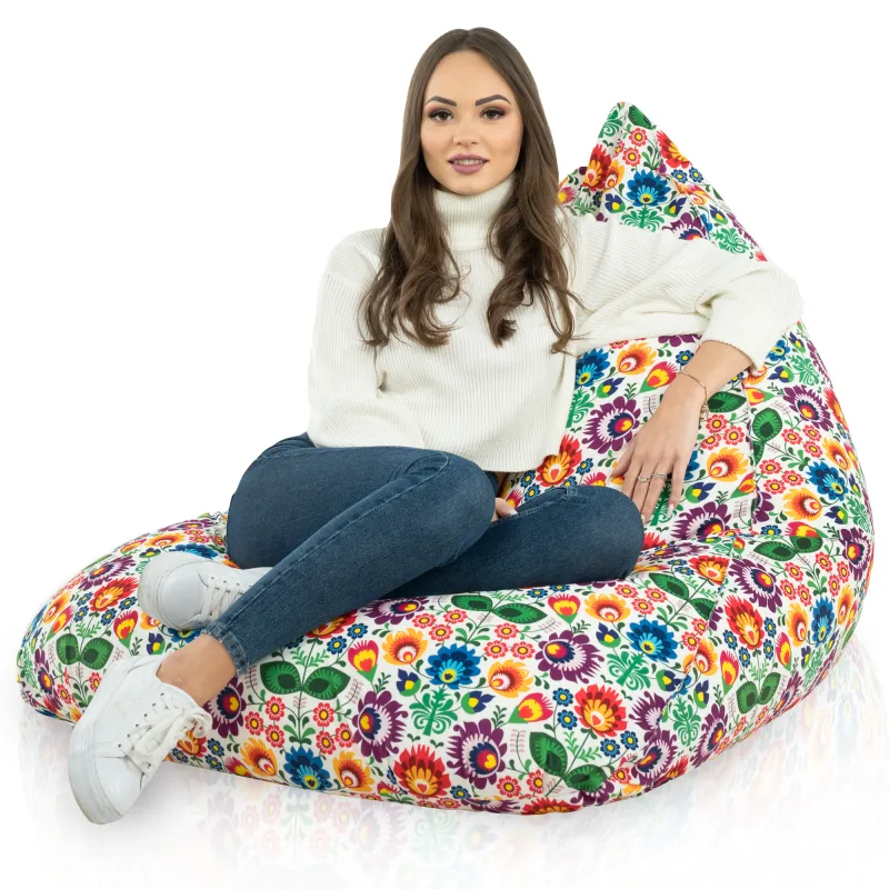 Boden-Sitzsack XL Bermuda - Premium Print-Stoff – Ansicht 61