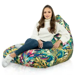 Boden-Sitzsack XL Bermuda - Premium Print-Stoff – Ansicht 46
