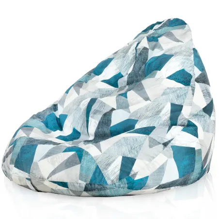 Drop XXL Sitzsack mit Premium-Drucken für stilvollen Komfort