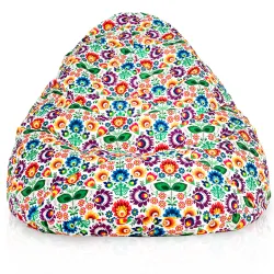 Sitzsack mit Rückenlehne XXL Drop - Premium Print-Stoff – Ansicht 27