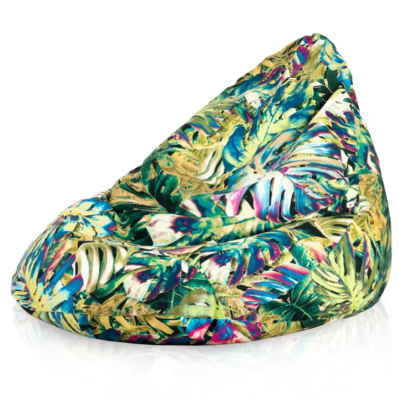 Sitzsack mit Rückenlehne XXL Drop - Premium Print-Stoff – Ansicht 12
