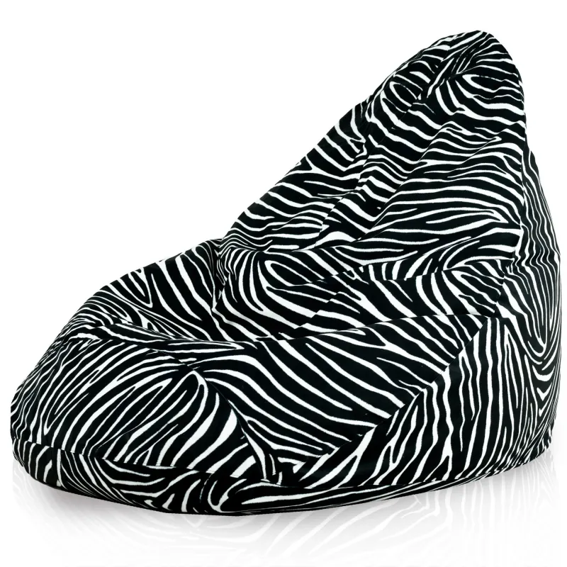 Sitzsack mit Rückenlehne XXL Drop - Premium Print-Stoff – Ansicht 11