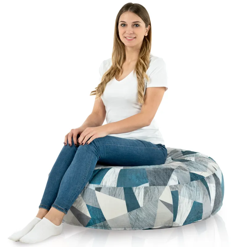 Rundes Bodenkissen - Outdoor Pro Garten Wasserdicht – Ansicht 2