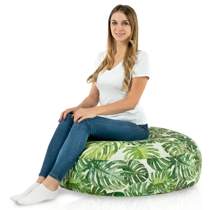 Rundes Bodenkissen - Outdoor Pro Garten Wasserdicht – Ansicht 2