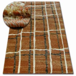 Teppich SHADOW rost / Creme