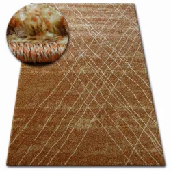 Teppich SHADOW rost / Gold
