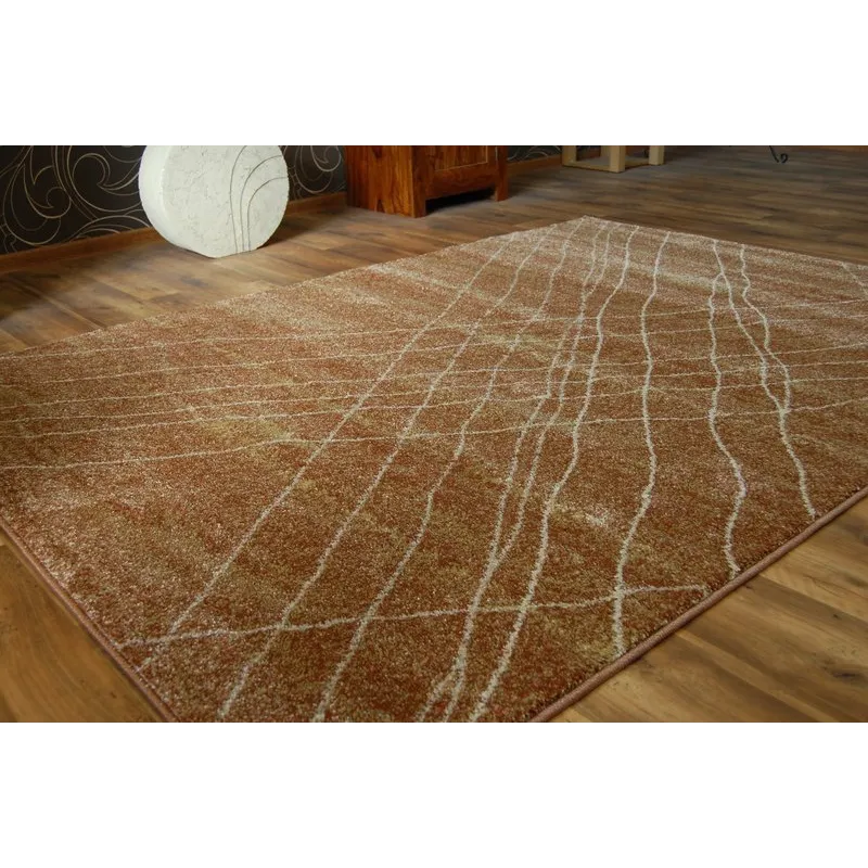 Teppich SHADOW 9367 rost / Gold
