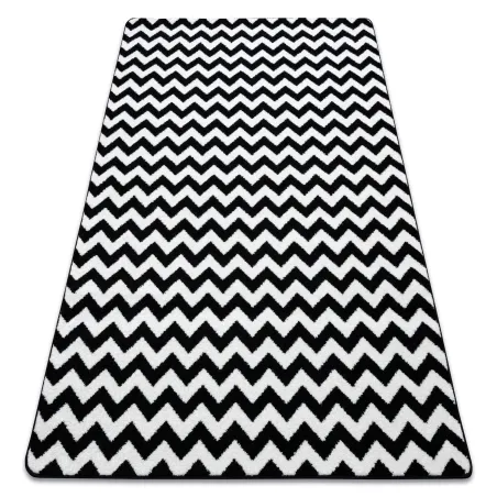 Teppich SKETCH - F561 creme/schwarz - Zickzack
