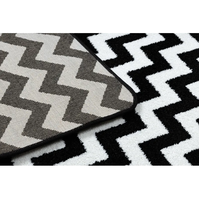Teppich SKETCH - F561 creme/schwarz - Zickzack