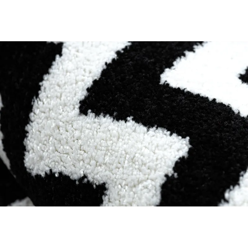 Teppich SKETCH - F561 creme/schwarz - Zickzack