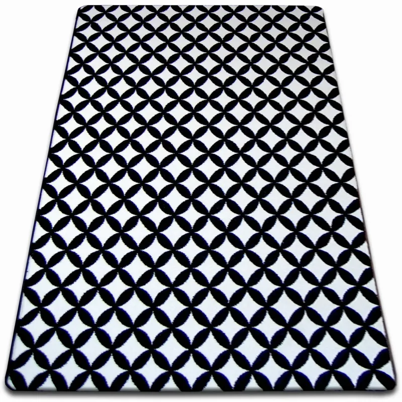 Teppich SKETCH - F757 creme/schwarz - Diamant