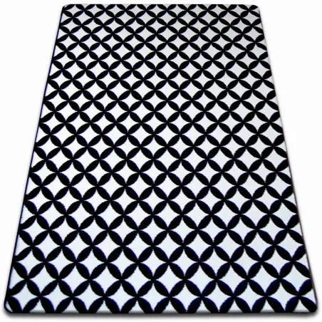 Teppich SKETCH - F757 creme/schwarz - Diamant