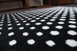 Teppich SKETCH - F762 creme/schwarz - dots