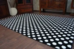 Teppich SKETCH - F764 schwarz / creme - dots