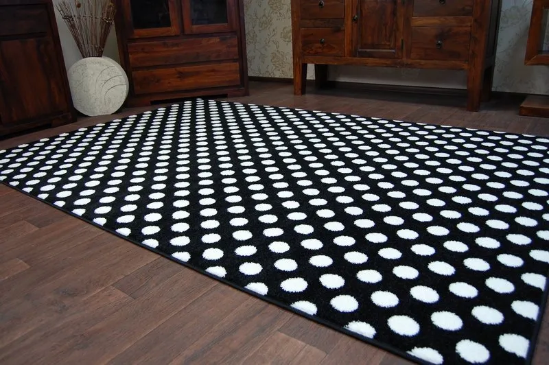 Teppich SKETCH - F764 schwarz / creme - dots