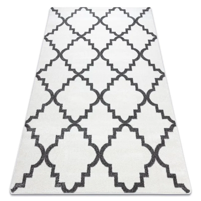 Teppich SKETCH - F343 creme/grau trellis