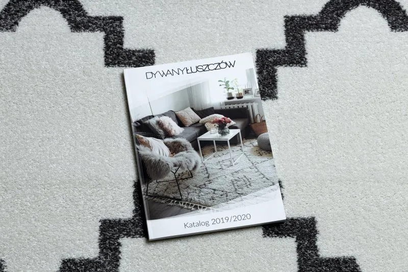 Teppich SKETCH - F343 creme/grau trellis