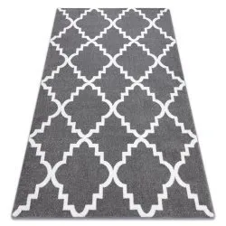 Teppich SKETCH - F343 grau /weiß trellis