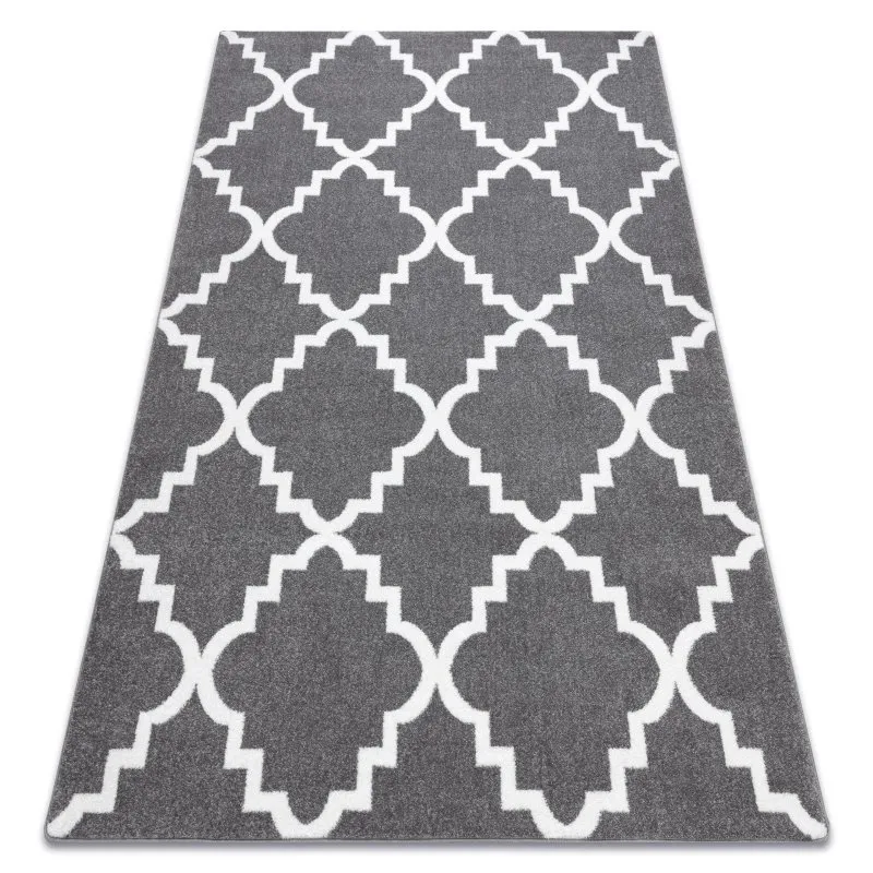 Teppich SKETCH - F343 grau /weiß trellis