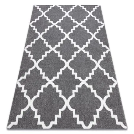 Teppich SKETCH - F343 grau /weiß trellis