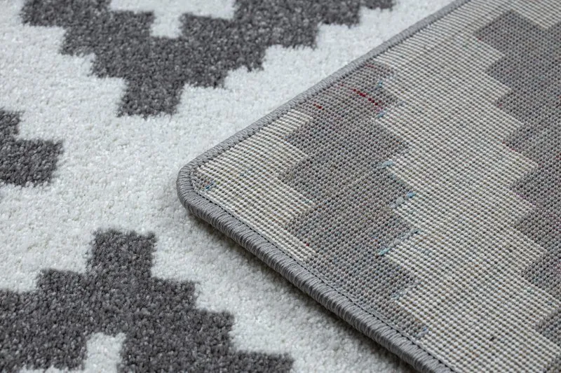Teppich SKETCH - F998 creme/grau - Quadrate