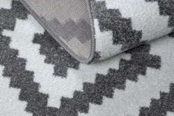 Teppich SKETCH - F998 creme/grau - Quadrate
