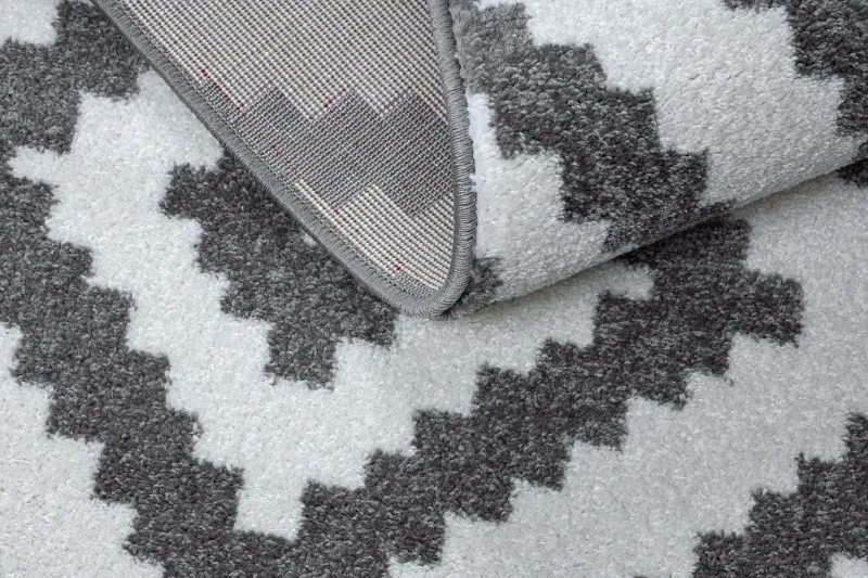 Teppich SKETCH - F998 creme/grau - Quadrate