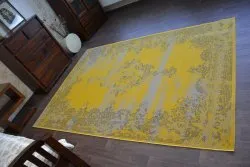 Teppich VINTAGE Rosette 22206/025 gelb