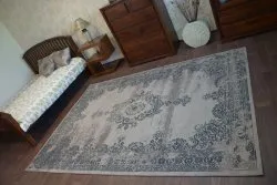 Teppich VINTAGE Rosette 22206/085 grau