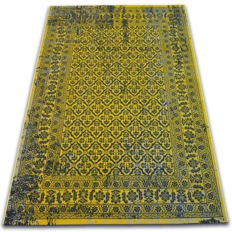 Teppich VINTAGE Blumen 22209/025 gelb