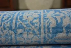 Teppich VINTAGE Blumen 22209/543 blau