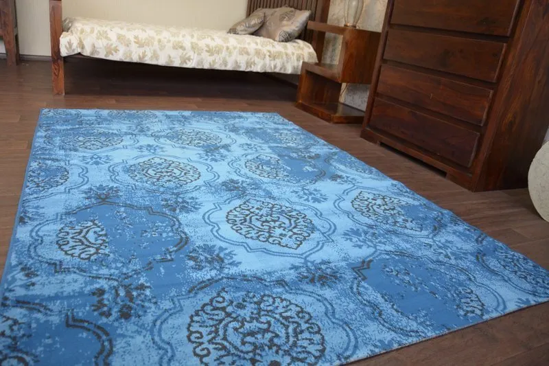 Teppich VINTAGE 22213/473 blau klassisch