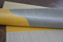 Teppich SCANDI 18487/572 - Trapez grau gold türkis