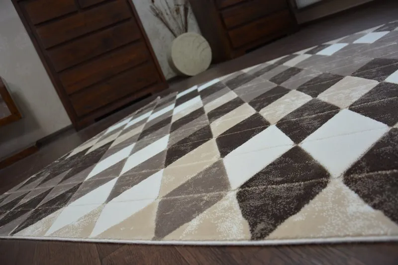 Teppich ACRYL YAZZ 7660 Dunkelbeige/Braun