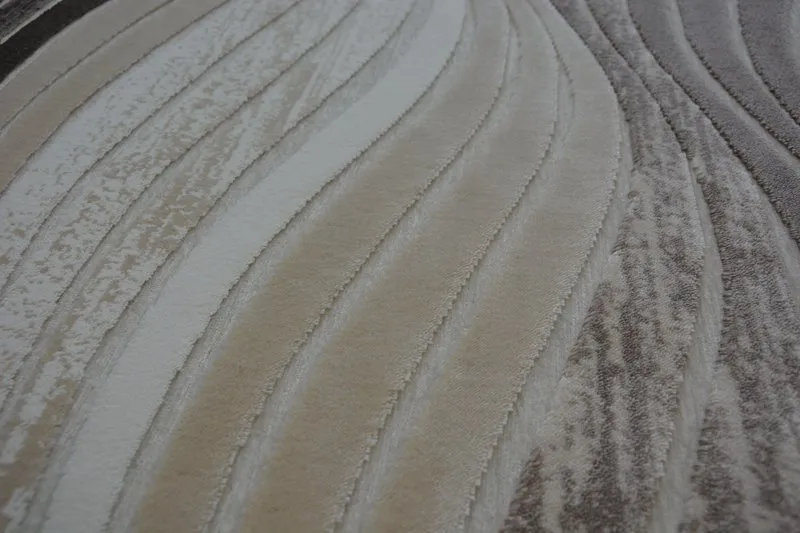 Teppich ACRYL YAZZ 1760 Braun/dunkelbeige 