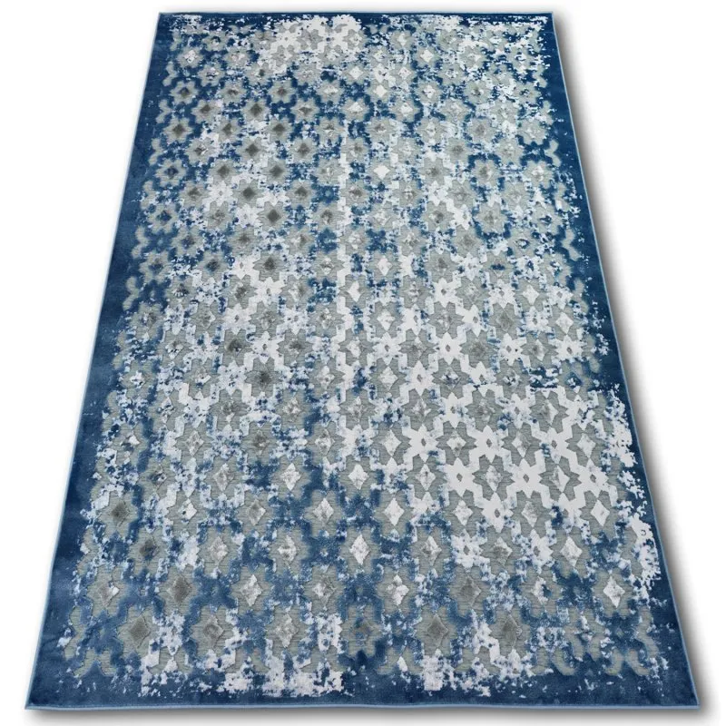 Teppich ACRYL YAZZ 7006 ORIENT Grau / Blau / Elfenbein