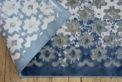 Teppich ACRYL YAZZ 7006 ORIENT Grau / Blau / Elfenbein