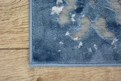 Teppich ACRYL YAZZ 7006 ORIENT Grau / Blau / Elfenbein