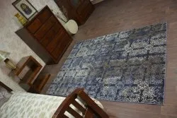 Teppich DROP JASMINE 453 Dunkelblau 