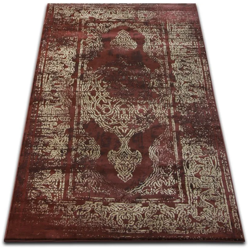 Teppich DROP JASMINE 456 Rost/Dunkelbeige 