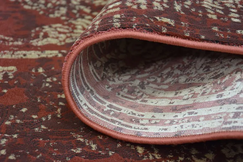 Teppich DROP JASMINE 456 Rost/Dunkelbeige 
